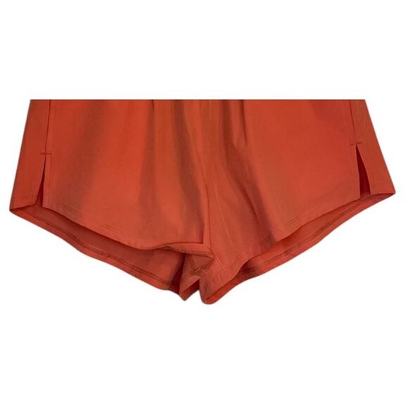 NWT PE Nation Shorts Women Small Melon Orange Oakmount Cardio Running Workout - Picture 4 of 9